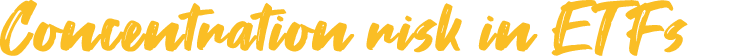 Concentration risk in ETFs