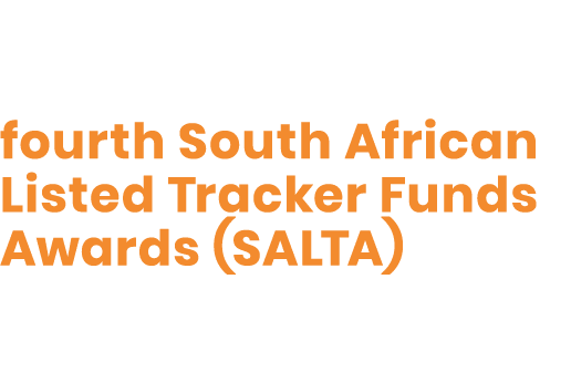 Well done to all the winners of the fourth South African Listed Tracker Funds Awards (SALTA) held as a live Webcast o   